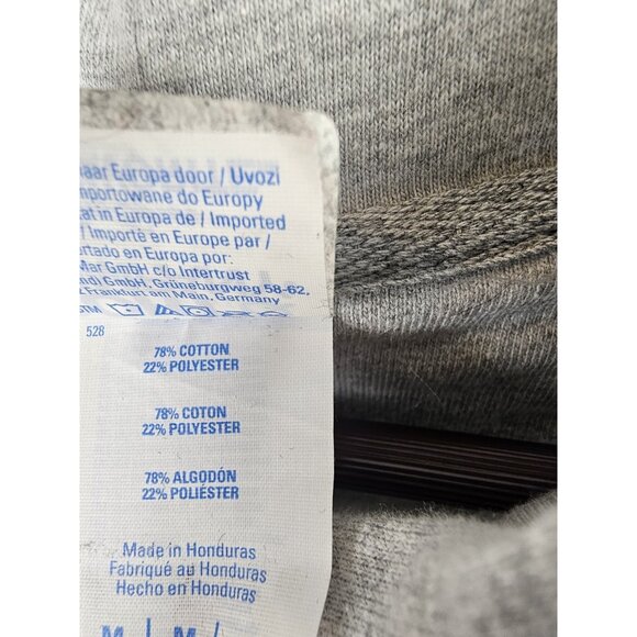 Rainbow American Flag Hoodie Sweatshirt Adult Size Medium Gray Pride LGBTQ Shirt - Picture 8 of 11